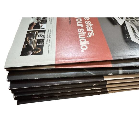 Lot of 8 Tape Op Magazines 160-167 Finneas Alan Parsons Recording Music Audio - Picture 11 of 12